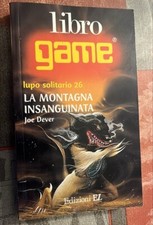 lupo solitario  LA MONTAGNA INSANGUINATA n.26 librogame  2°edizione 2000  ottimo