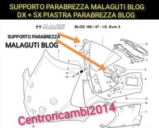 SUPPORTO PARABREZZA MALAGUTI