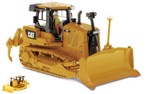Modellino ruspa diecast - ruspa, master