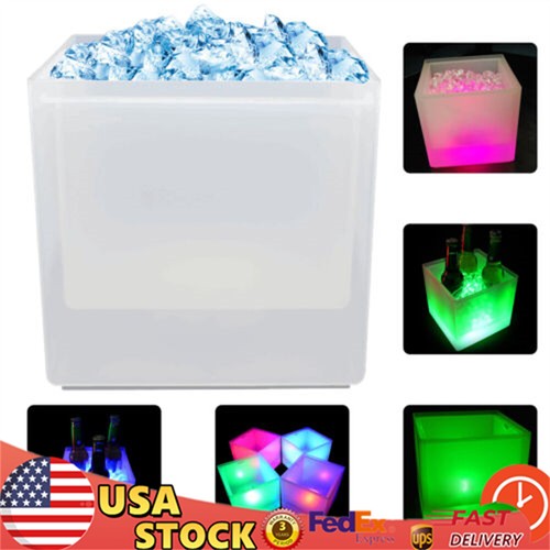 Secchiello ghiaccio luce led - , 6