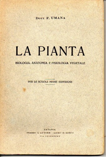 Umana pianta biologia - umana,