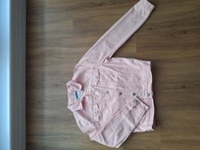 Giacca di jeans donna rosa
