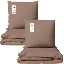 Lenzuola 155x220 cm Marrone 4