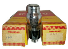 OB3, stock 2 pezzi, VALVOLE TUBE NOS Tungsram Nuove, Rimanenze