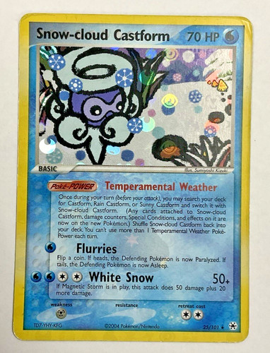 Snow cloud castform reverse - snow-cloud,