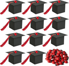 50 Pezzi Bomboniere Laurea Scatoline Confetti Laurea Di Cappello in Kraft Con 50