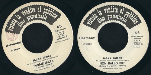 Disco giri jacky james - giri,