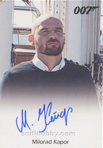 Autografo james bond - bond, archives