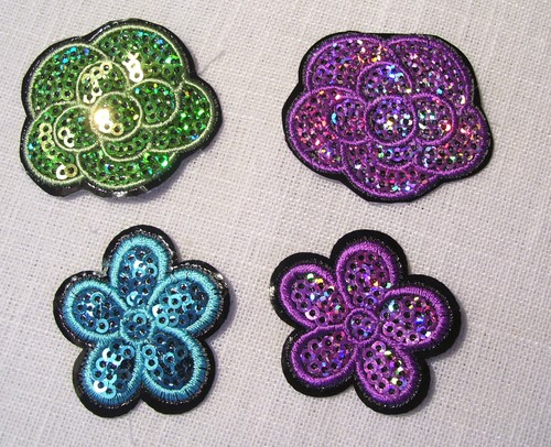 Lot appliques brodée - lot, 2