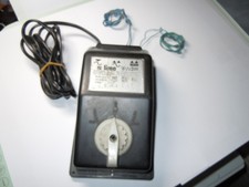 LIMA TRENO TRASFORMATORE HO-O-N  x  4 USCITE MOD. 2057 -  220 VOLTS NERO