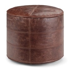 Connor - Round Pouf -