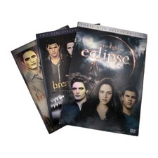 DVD 7 Dischi The Twilight Saga Breaking Dawn part 1 part 2 e Eclipse part 3 Film