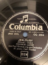 Collezione di 9 vinili 78 Giri