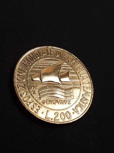 Moneta 200 lire - lire, italia