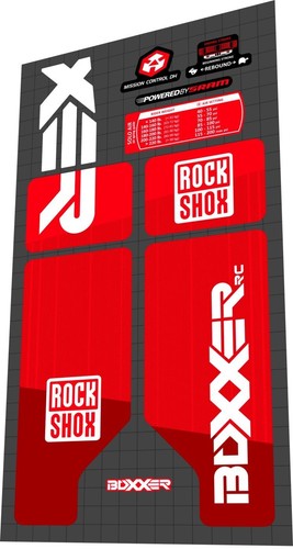 Rock shox boxxer - boxxer, rosso