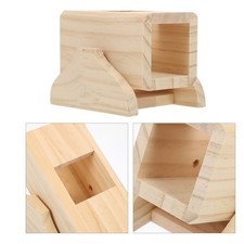  Hamster Wood Seaws Pet Seesaw Bucket Hamster Cage Giocattolo Accessori per