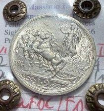 Quadriga Briosa 2 Lire 1914