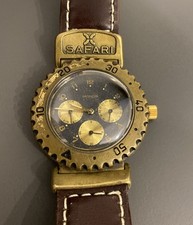 Mondia Zenith Safari Quartz Vintage Watch Chronograph 04.0030.807 Swiss Made