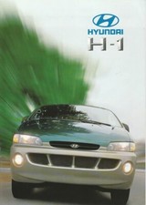 BROCHURE HYUNDAI H1 - 1999? - Italian - con inserto Caratteristiche tecniche