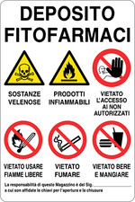 CARTELLO SEGNALETICO -