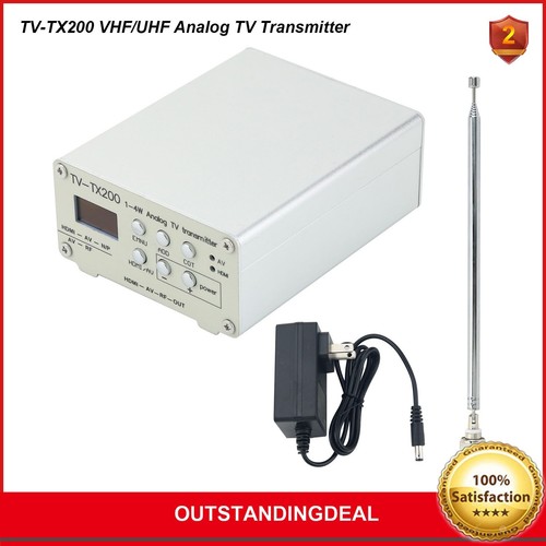 Tx200 vhf uhf trasmettitore - tv-tx200, vhf/uhf