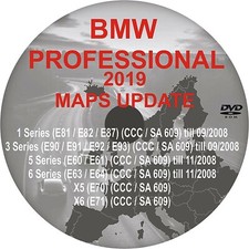 DVD BMW ROAD MAP EUROPE PROFESSIONAL 2019-2020 MAPPE NAVIGATORE PER BMW/MINI CCC