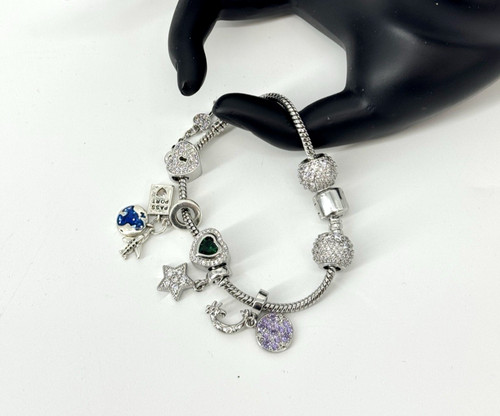 Bracciale argento charm - argento,