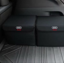zaino Borsa Simil Pelle Per Auto Audi Spazioso Viaggio Contenitore Salva Spazio