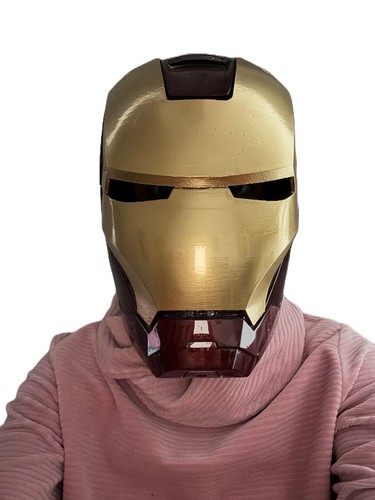 Casco stile iron man stampato - casco,