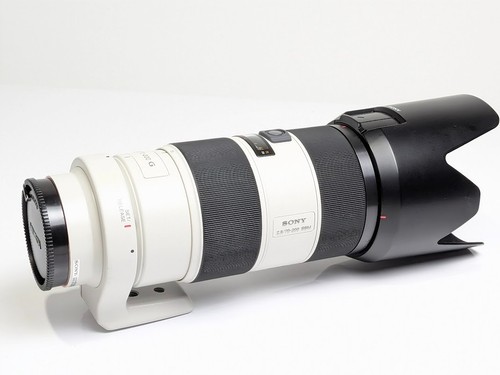 Obiettivo sony 200mm 8 g - sony, f2.8