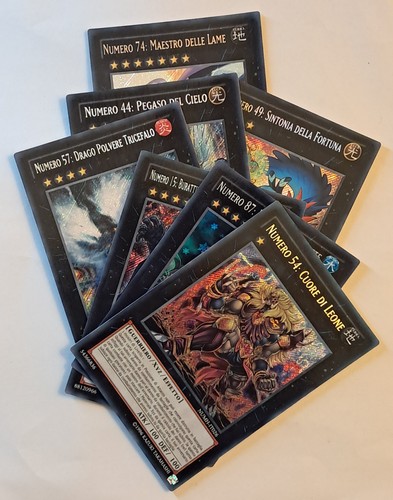 Yugioh lotto numero - yugioh, 7x