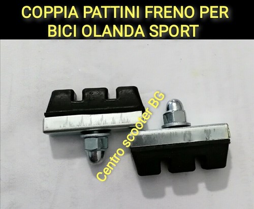 Coppia pattini freno per bici - freno,