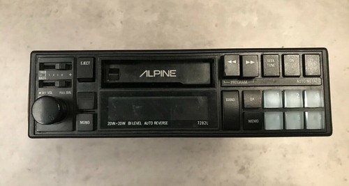Alpine 7282l vintage autoradio - alpine,