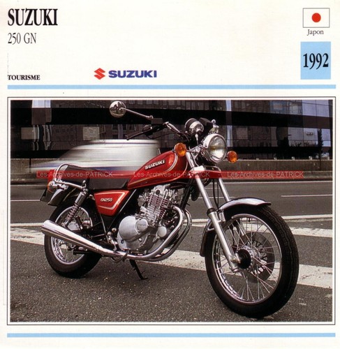 Suzuki 250 gn250 1992 - 1992,