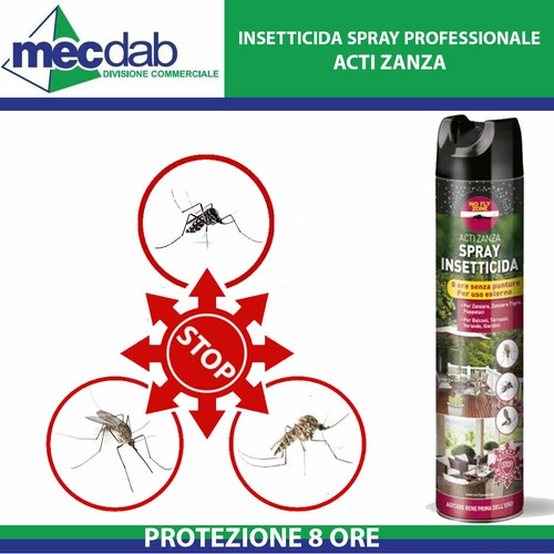 Insetticida acti zanza spray - zanza,