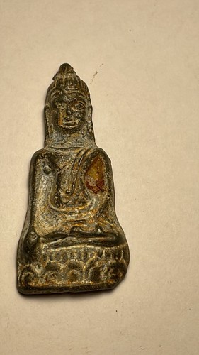 Antico buddha amuleto thai - buddha,