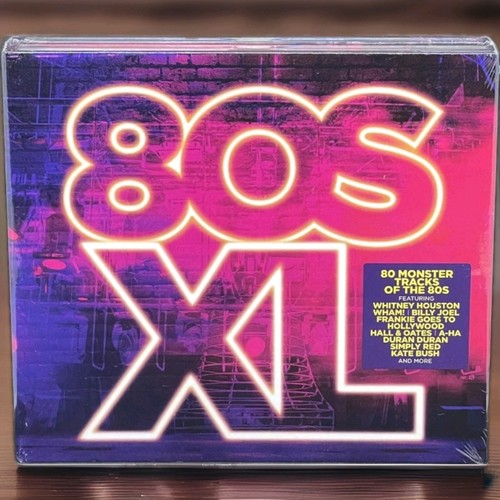 80s various artists 4x cd - xl,
