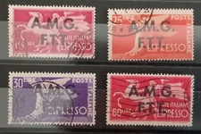 TRIESTE 1947 A (AMG-FTT) SERIE COMPLETA ESPRESSI USATI VEDI...