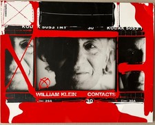 WILLIAM KLEIN. CONTACTS, 1.ed Contrasto Rome 2008, PB in Schuber, GUT