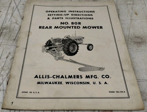 Allis chalmers 195a n - allis,