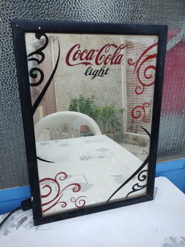 Lampada specchio coca - lampada, cola