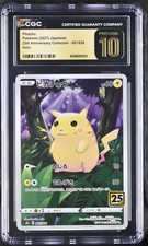 Pokemon Card CGC PRISTINE 10
