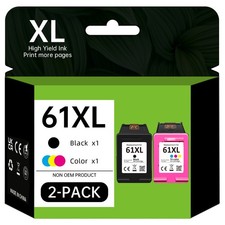 For HP 61XL 61 XL Ink