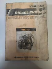 Operation Manual Diesel Engine Yanmar TN series Manuale dell' operatore