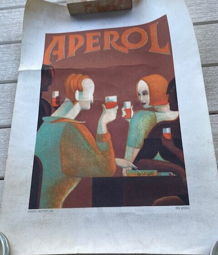 Poster pubblicitario aperol - aperol,