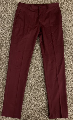 Pantaloni zara maroon - maroon, usa