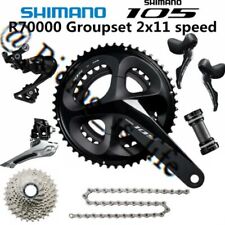 Gruppo bici da strada Shimano 105 R7000 2x11 50-34/52-36/53-39/165-175 senza pinze