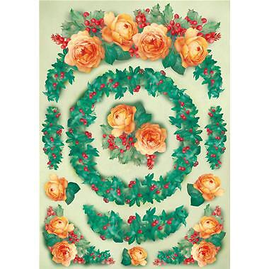 Carta decoupage rose gialle - decoupage,