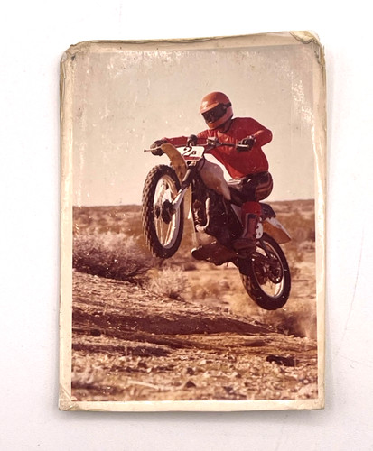 Motocross dirt bike jump rider - bike,