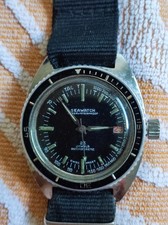 Seawatch Superwaterproof 23 jewels skin diver vintage uomo carica manuale   